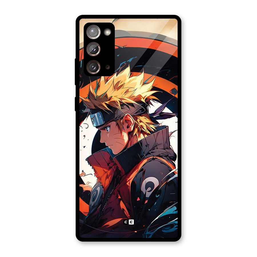 Naruto Uzumaki Combat Glass Back Case for Galaxy Note 20