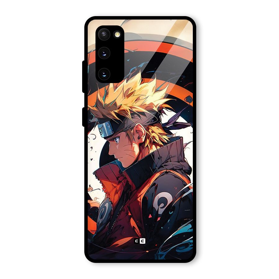 Naruto Uzumaki Combat Glass Back Case for Galaxy S20 FE 5G