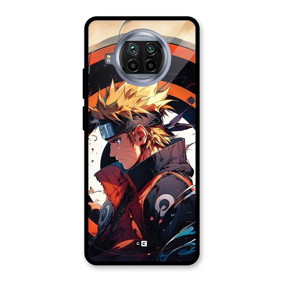 Naruto Uzumaki Combat Glass Back Case for Mi 10i