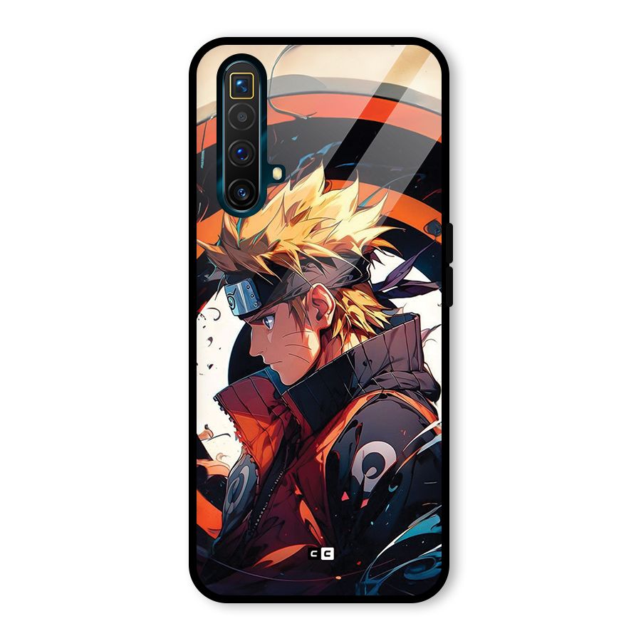 Naruto Uzumaki Combat Glass Back Case for Realme X3