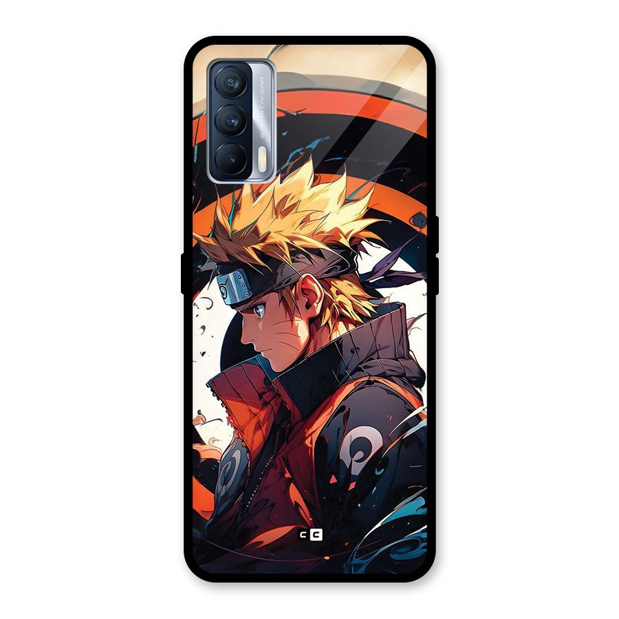 Naruto Uzumaki Combat Glass Back Case for Realme X7