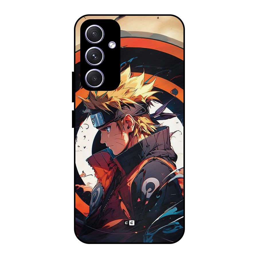 Naruto Uzumaki Combat Metal Back Case for Galaxy A54