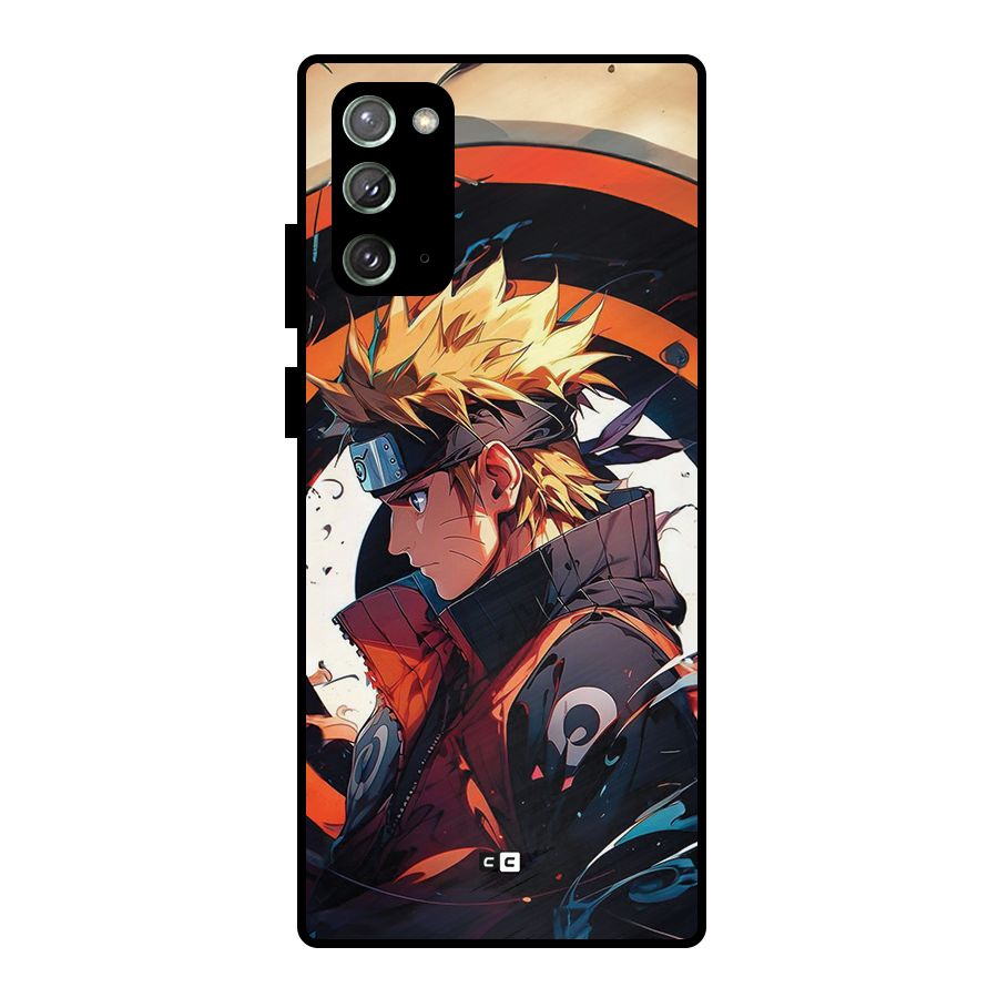 Naruto Uzumaki Combat Metal Back Case for Galaxy Note 20