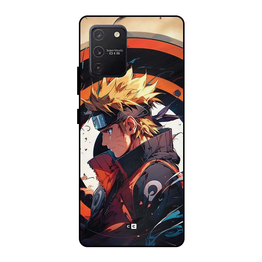 Naruto Uzumaki Combat Metal Back Case for Galaxy S10 Lite