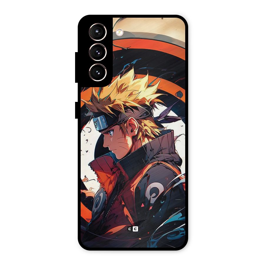 Naruto Uzumaki Combat Metal Back Case for Galaxy S21 5G