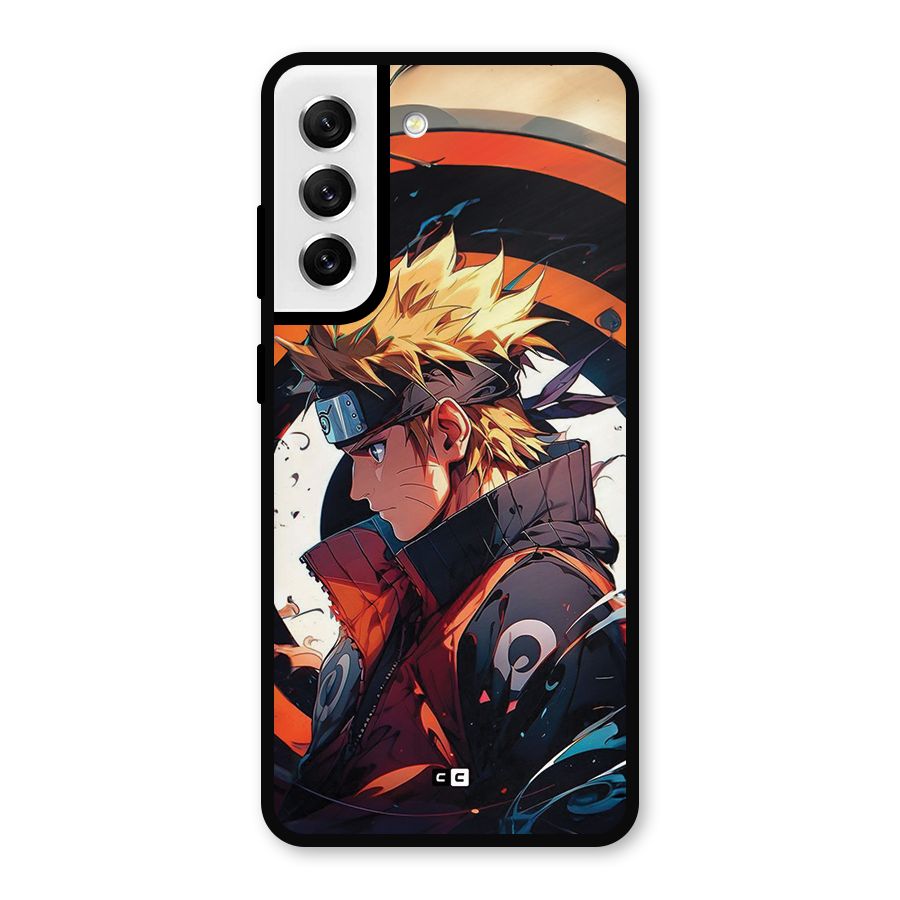Naruto Uzumaki Combat Metal Back Case for Galaxy S21 FE 5G