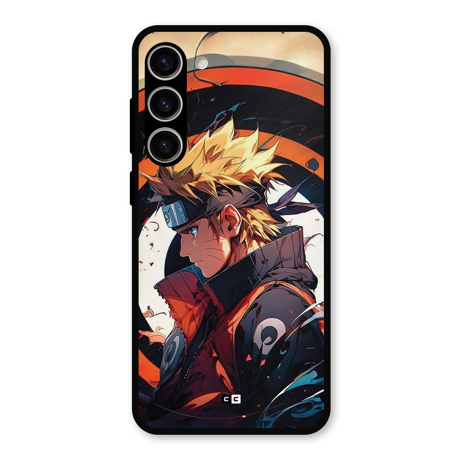 Naruto Uzumaki Combat Metal Back Case for Galaxy S23 Plus