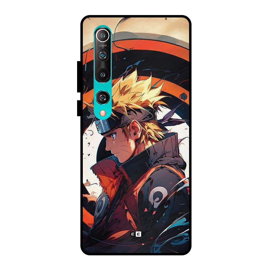 Naruto Uzumaki Combat Metal Back Case for Mi 10