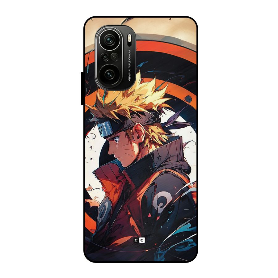 Naruto Uzumaki Combat Metal Back Case for Mi 11x