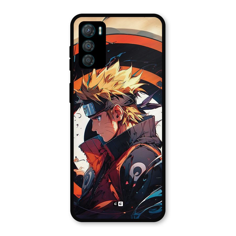 Naruto Uzumaki Combat Metal Back Case for Moto G42