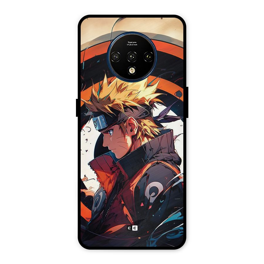 Naruto Uzumaki Combat Metal Back Case for OnePlus 7T