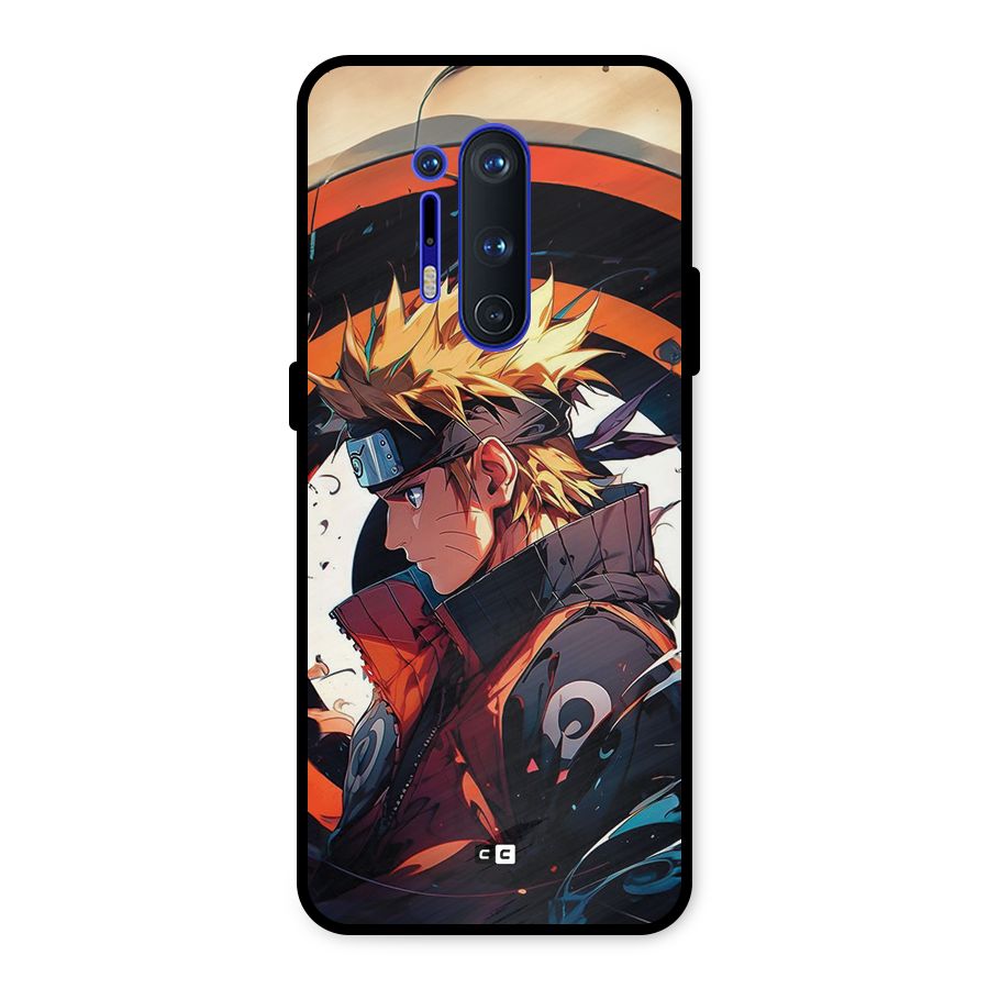 Naruto Uzumaki Combat Metal Back Case for OnePlus 8 Pro