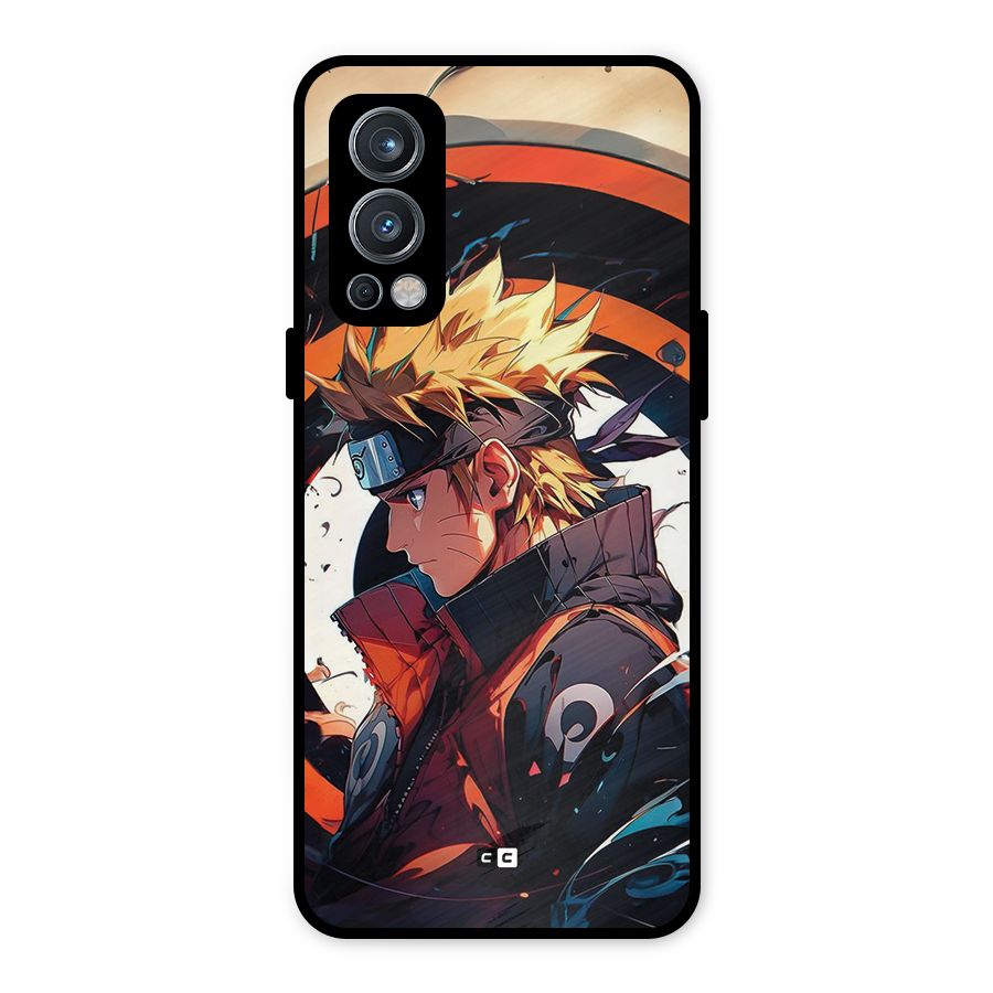 Naruto Uzumaki Combat Metal Back Case for OnePlus Nord 2 5G