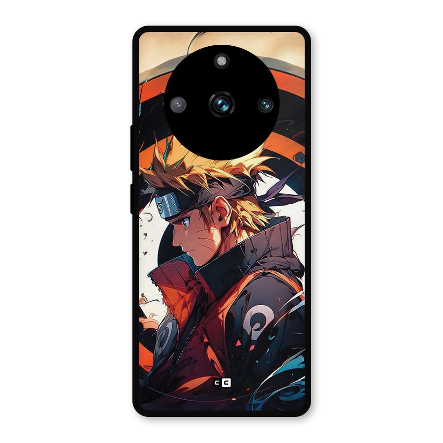 Naruto Uzumaki Combat Metal Back Case for Realme 11 Pro Plus
