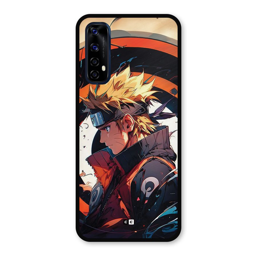Naruto Uzumaki Combat Metal Back Case for Realme Narzo 20 Pro
