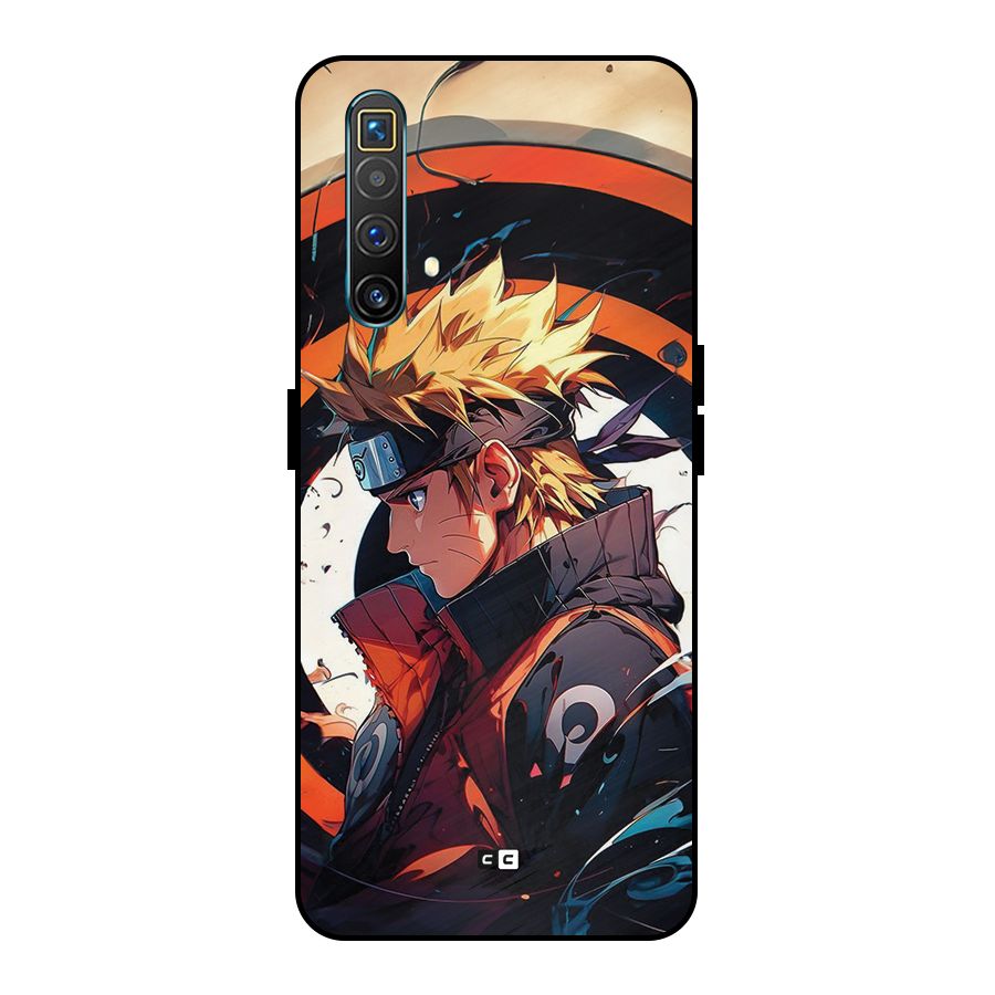 Naruto Uzumaki Combat Metal Back Case for Realme X3