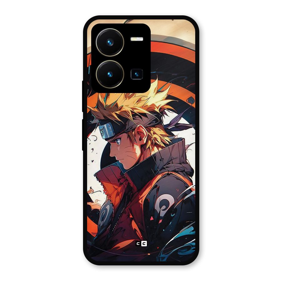 Naruto Uzumaki Combat Metal Back Case for Vivo Y35