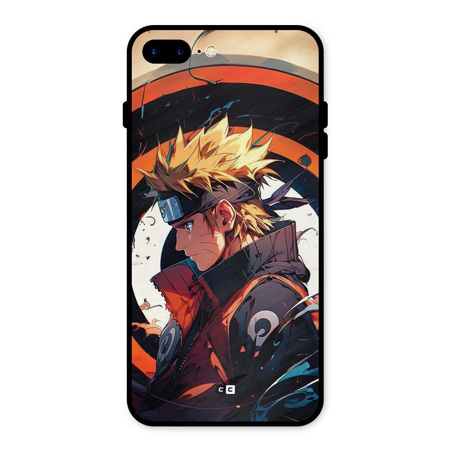Naruto Uzumaki Combat Metal Back Case for iPhone 7 Plus