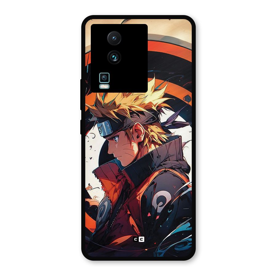 Naruto Uzumaki Combat Metal Back Case for iQOO Neo 7 Pro