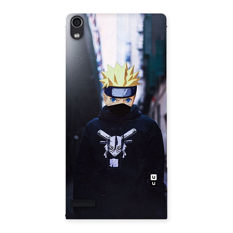 Naruto Uzumaki Cool Anime Back Case for Ascend P6