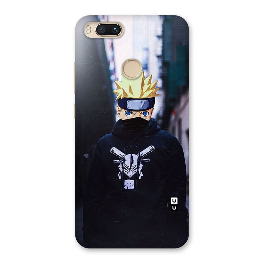 Naruto Uzumaki Cool Anime Back Case for Mi A1