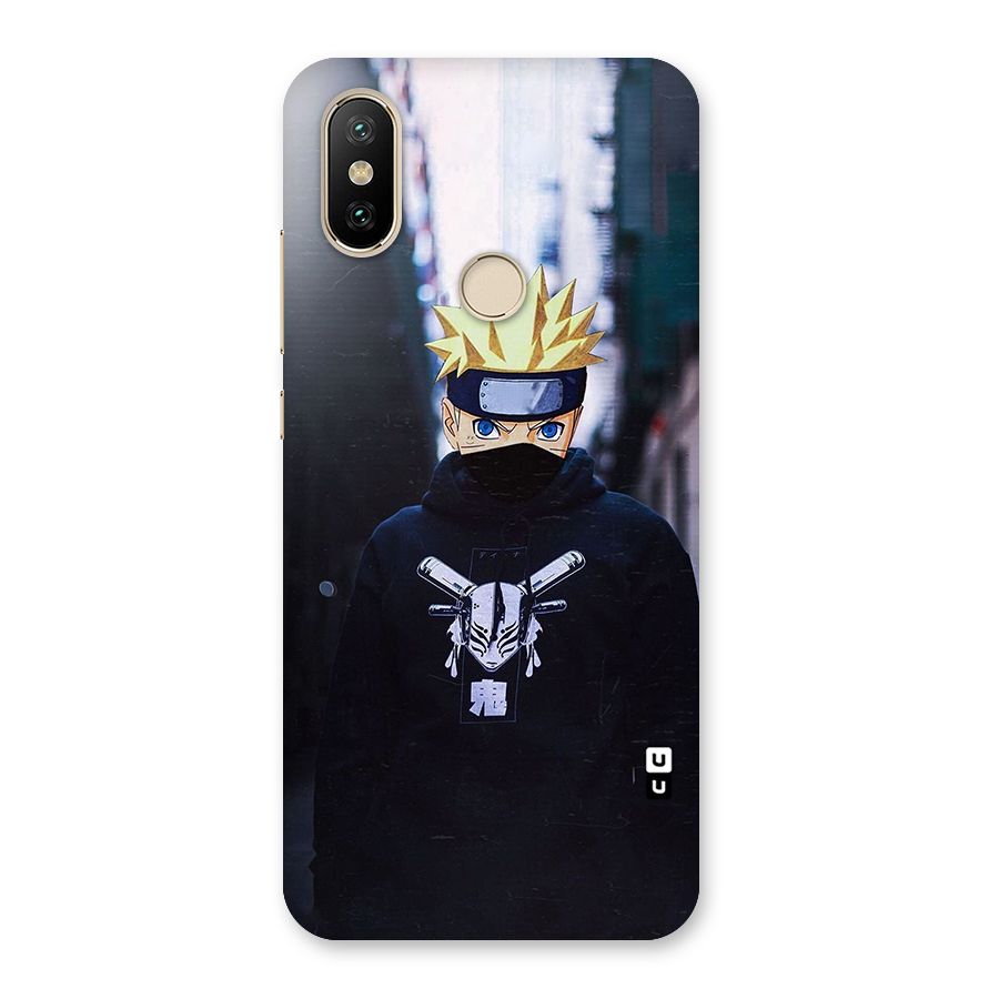 Naruto Uzumaki Cool Anime Back Case for Mi A2