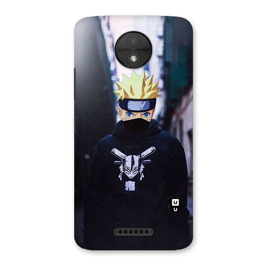 Naruto Uzumaki Cool Anime Back Case for Moto C