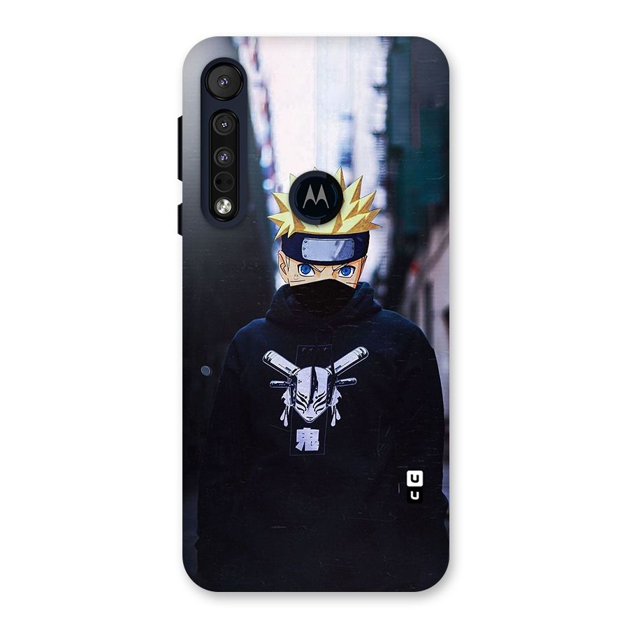 Naruto Uzumaki Cool Anime Back Case for Motorola One Macro