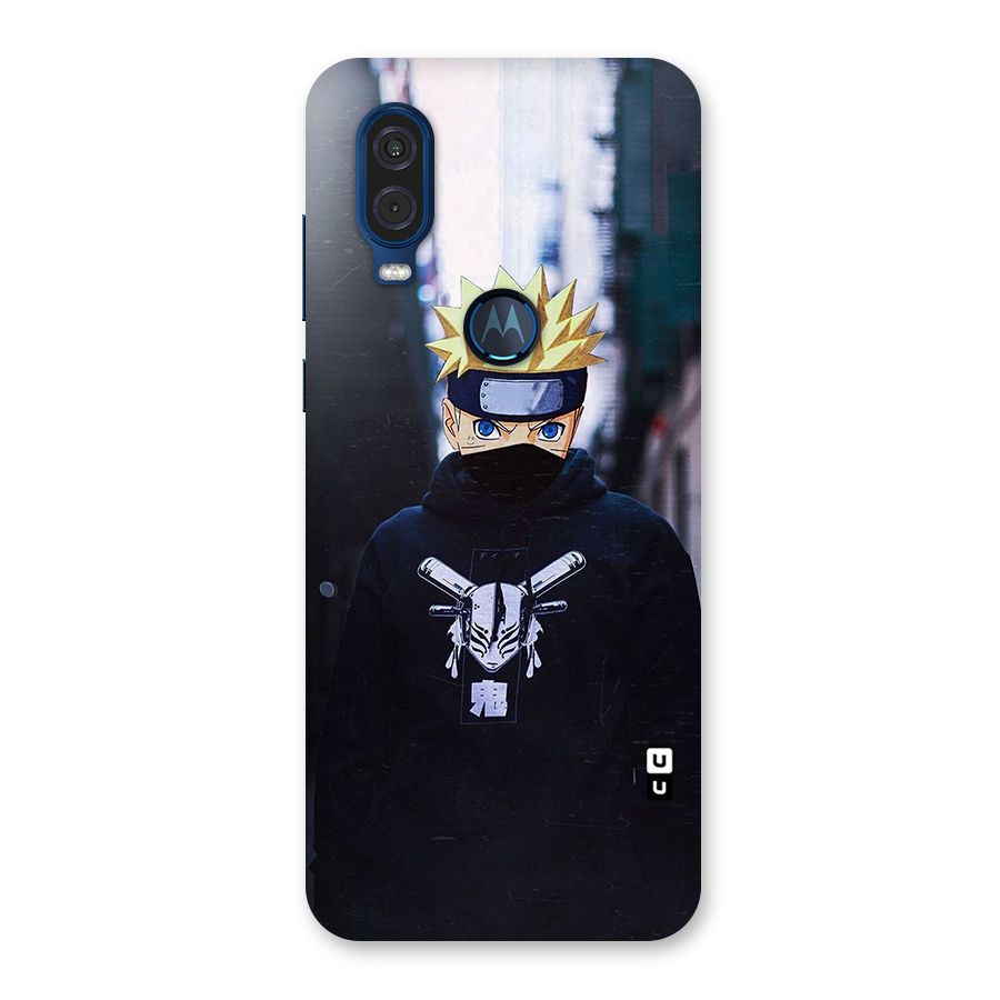 Naruto Uzumaki Cool Anime Back Case for Motorola One Vision