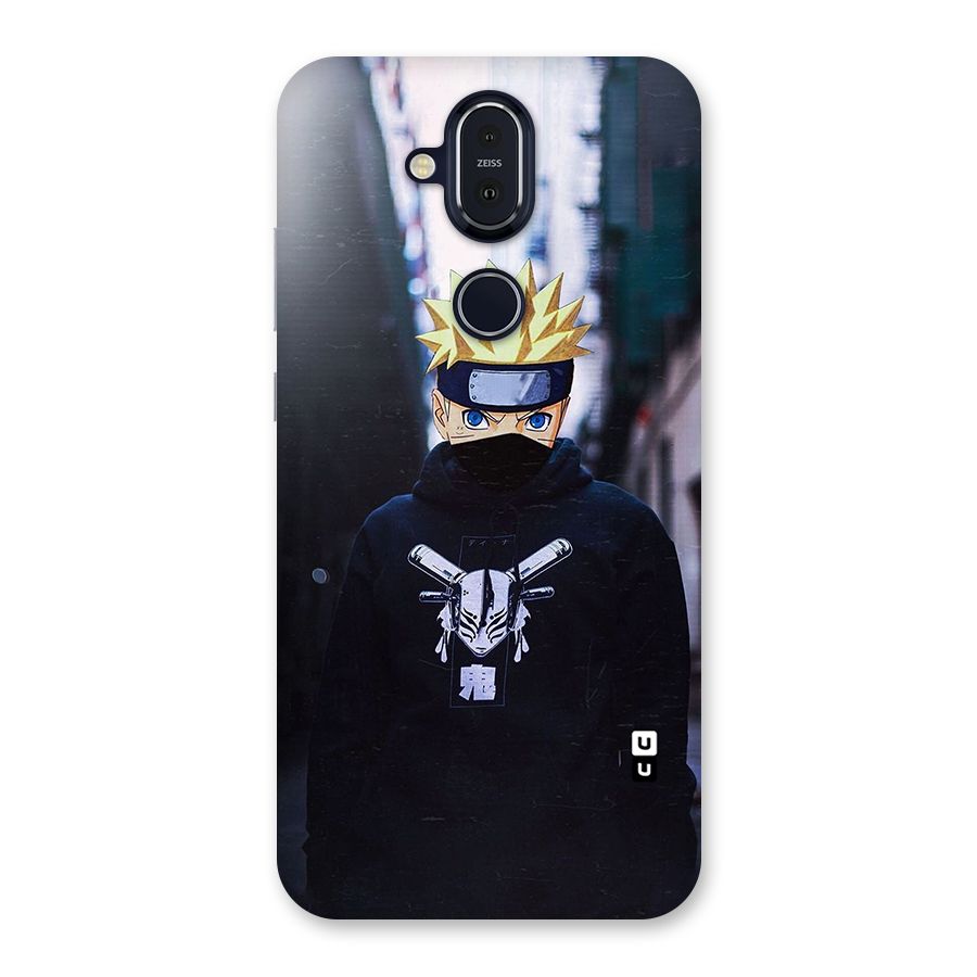 Naruto Uzumaki Cool Anime Back Case for Nokia 8.1