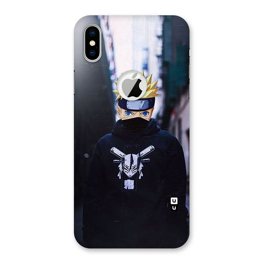 Naruto Uzumaki Cool Anime Back Case for iPhone XS Logo Cut