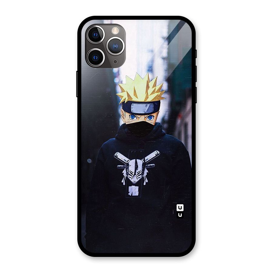 Naruto Uzumaki Cool Anime Glass Back Case for iPhone 11 Pro Max