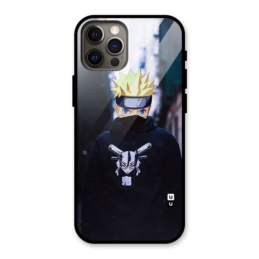 Naruto Uzumaki Cool Anime Glass Back Case for iPhone 12 Pro