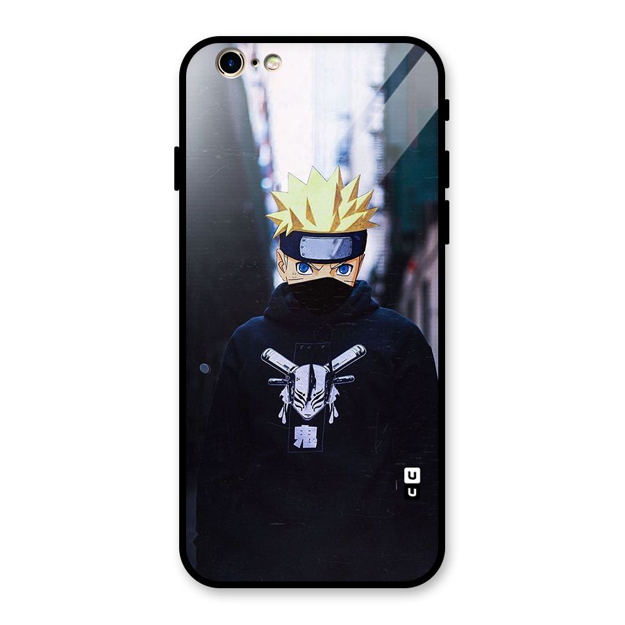 Naruto Uzumaki Cool Anime Glass Back Case for iPhone 6 6S