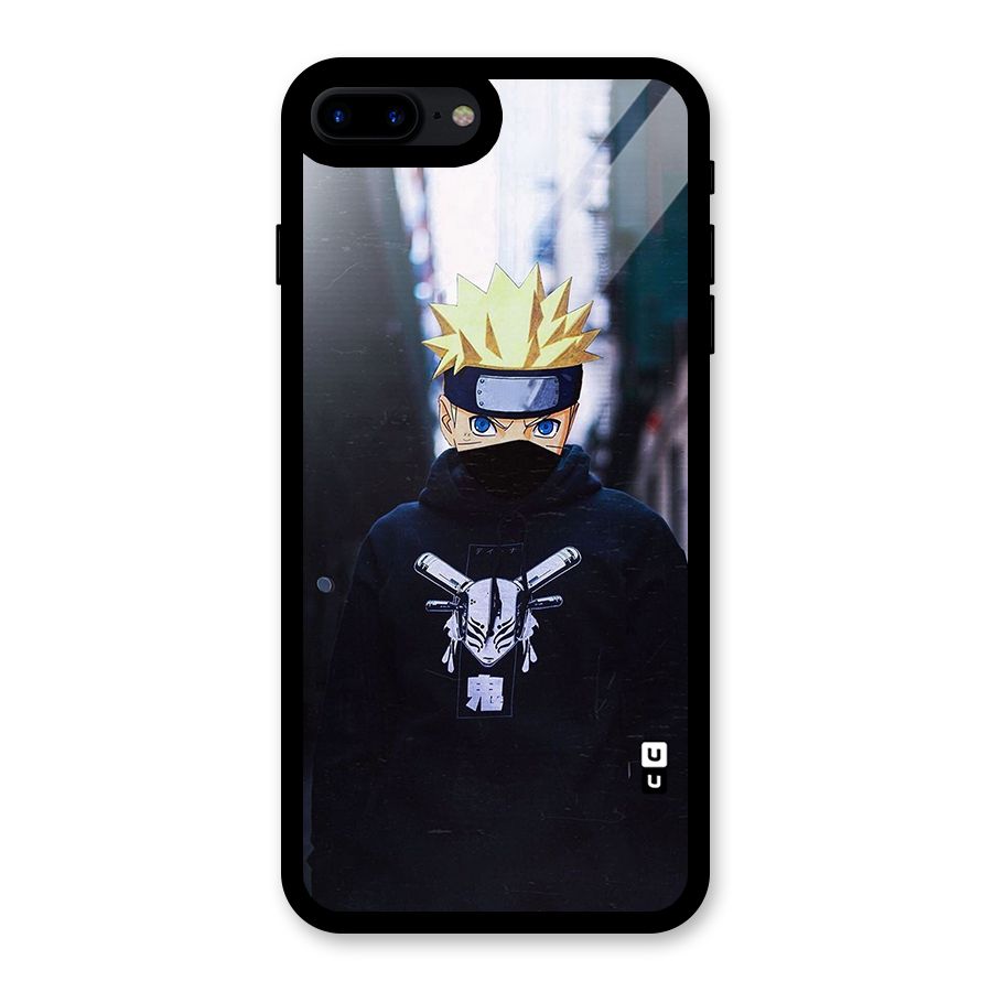 Naruto Uzumaki Cool Anime Glass Back Case for iPhone 7 Plus