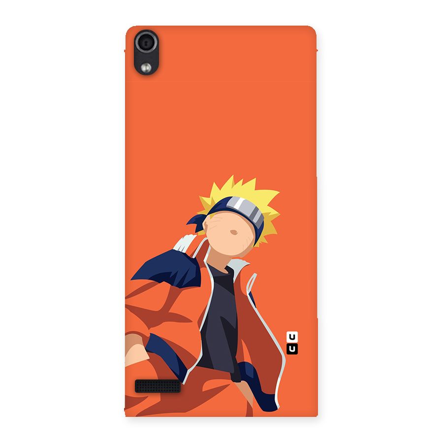Naruto Uzumaki Minimalist Back Case for Ascend P6