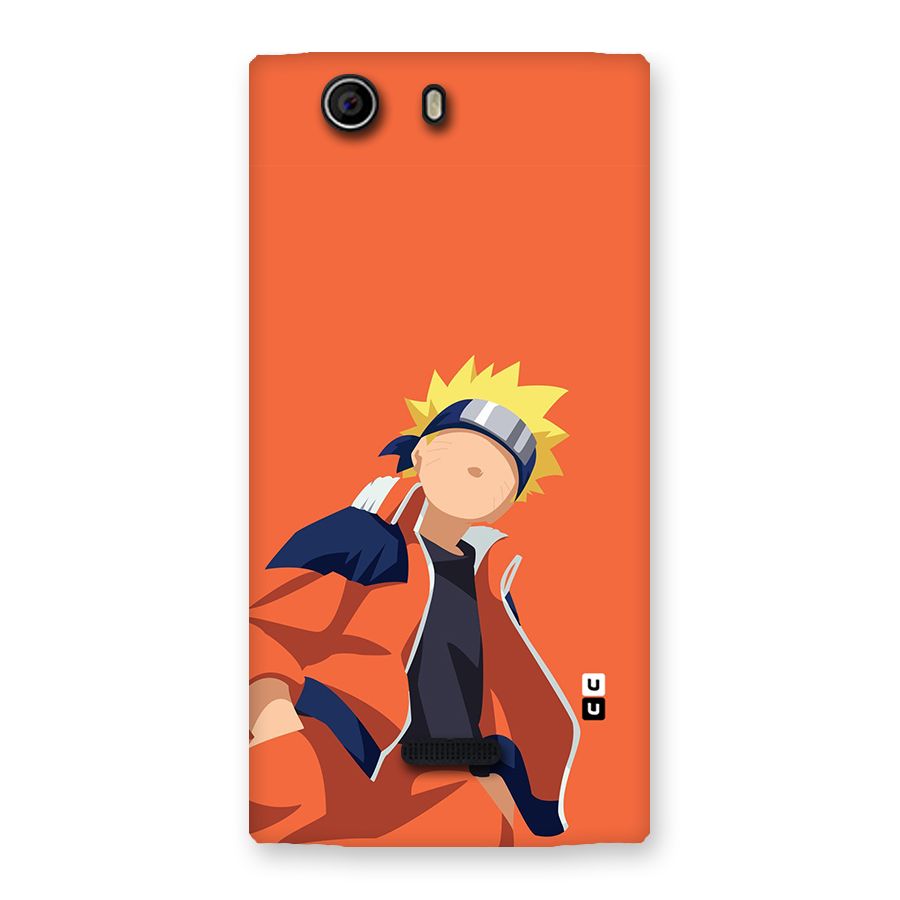 Naruto Uzumaki Minimalist Back Case for Canvas Nitro 2 E311