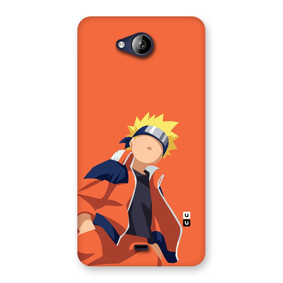 Naruto Uzumaki Minimalist Back Case for Canvas Play Q355