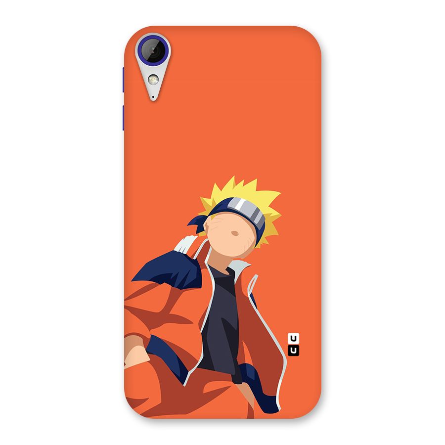 Naruto Uzumaki Minimalist Back Case for Desire 830