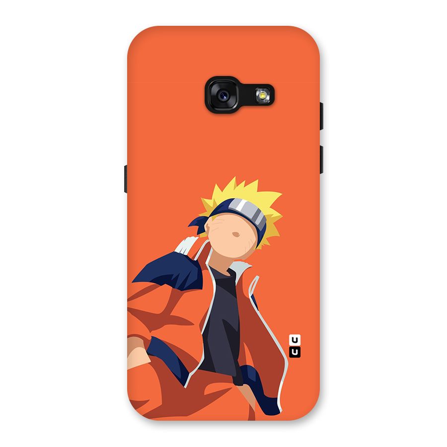 Naruto Uzumaki Minimalist Back Case for Galaxy A3 (2017)
