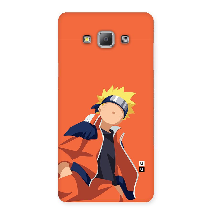 Naruto Uzumaki Minimalist Back Case for Galaxy A7