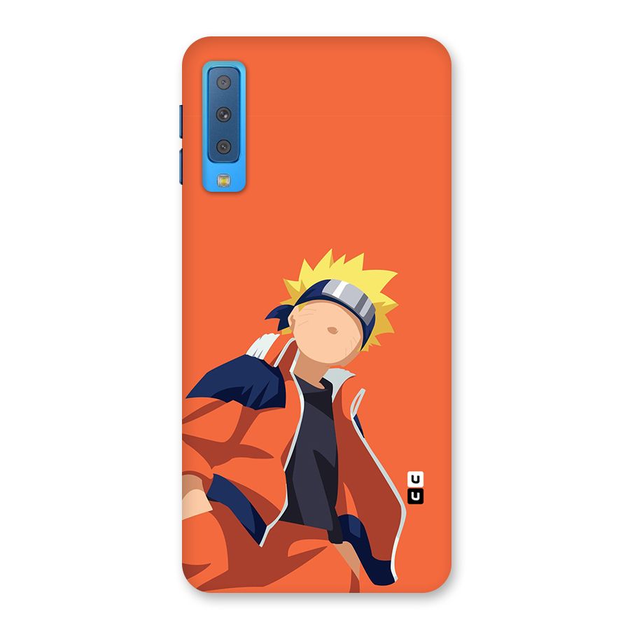 Naruto Uzumaki Minimalist Back Case for Galaxy A7 (2018)