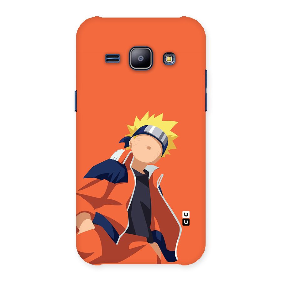 Naruto Uzumaki Minimalist Back Case for Galaxy J1
