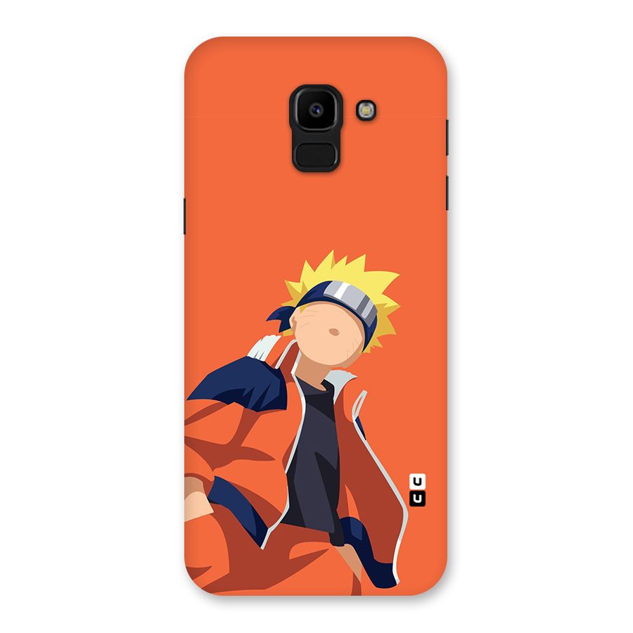Naruto Uzumaki Minimalist Back Case for Galaxy J6