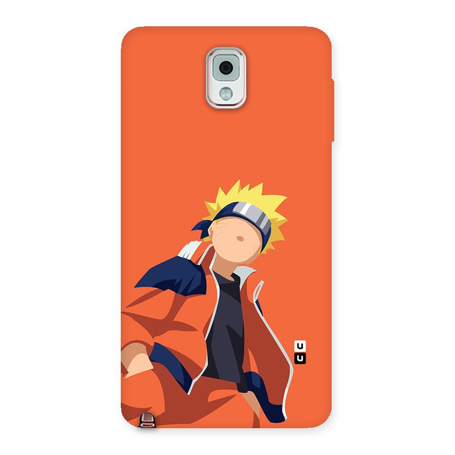 Naruto Uzumaki Minimalist Back Case for Galaxy Note 3