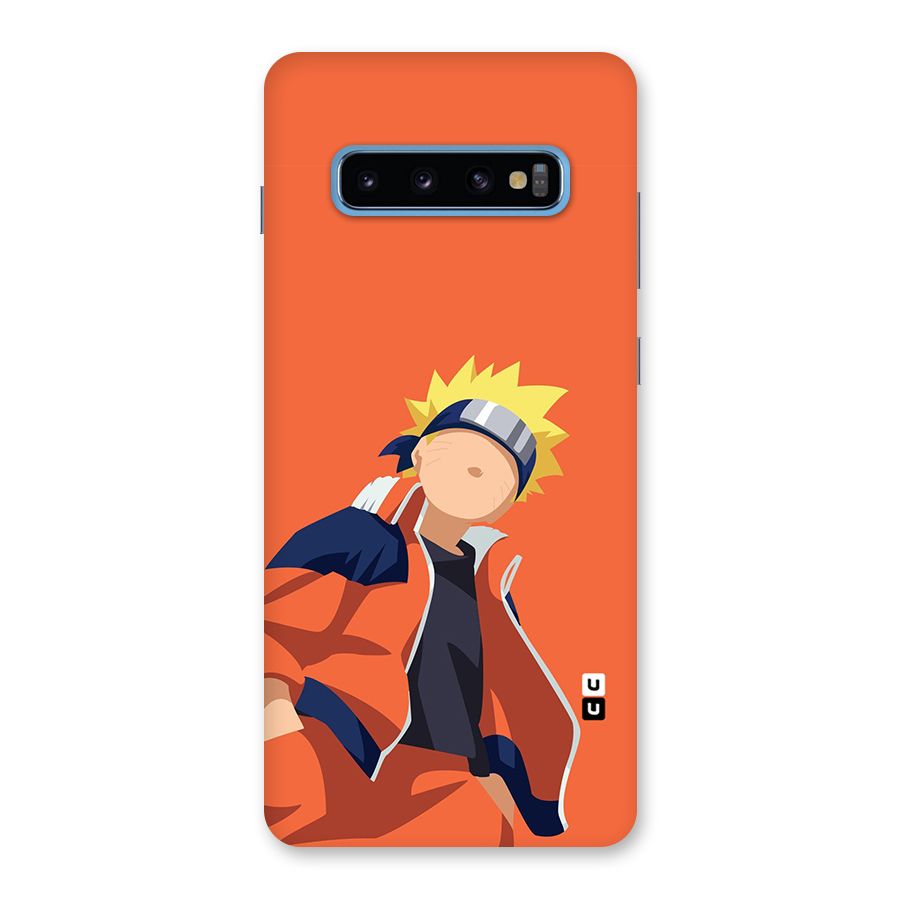 Naruto Uzumaki Minimalist Back Case for Galaxy S10 Plus