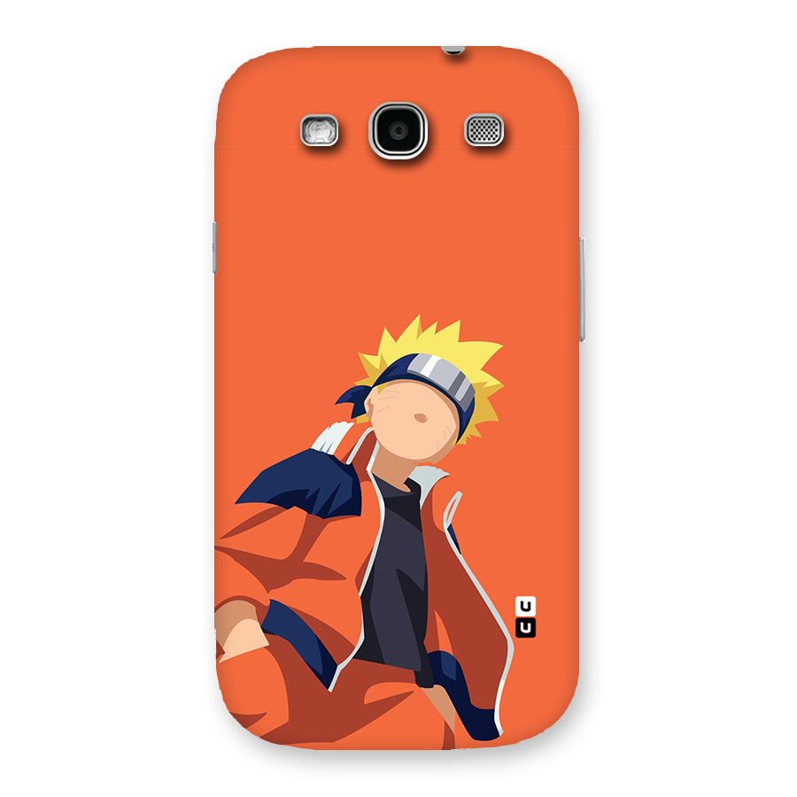 Naruto Uzumaki Minimalist Back Case for Galaxy S3