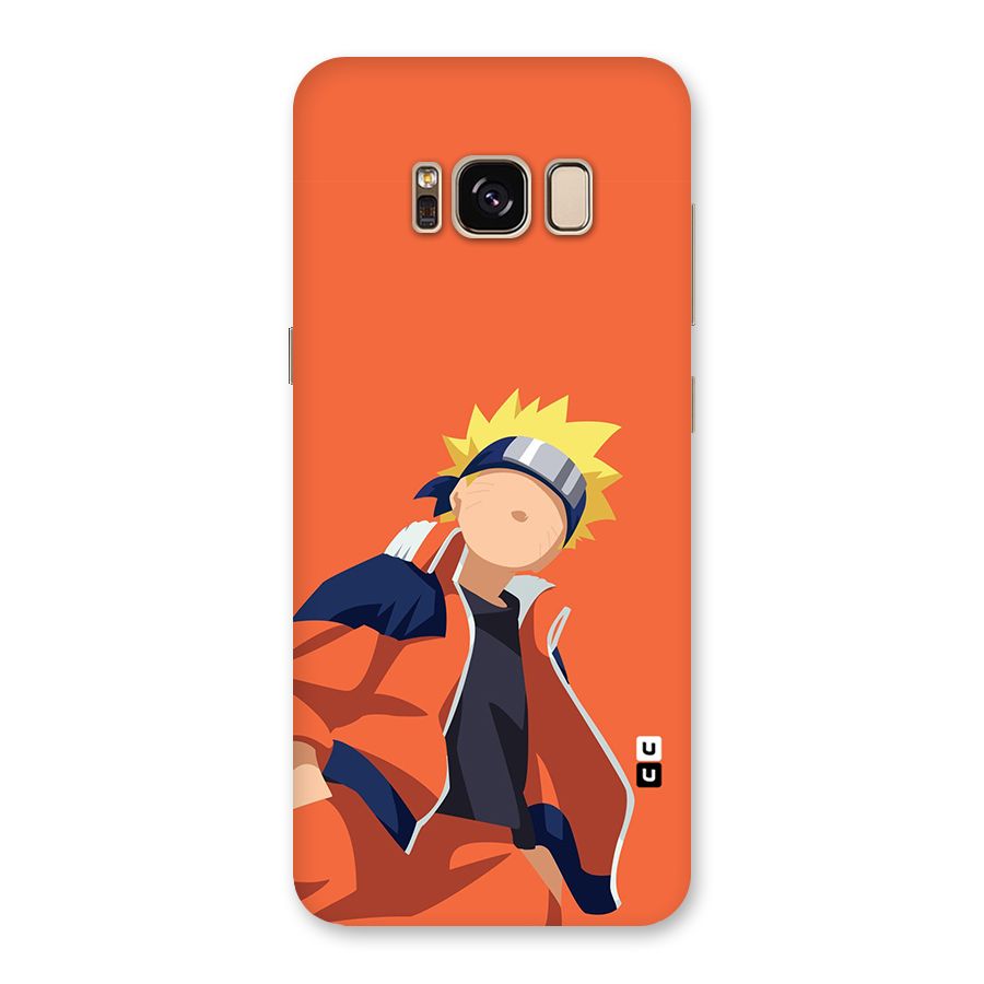 Naruto Uzumaki Minimalist Back Case for Galaxy S8