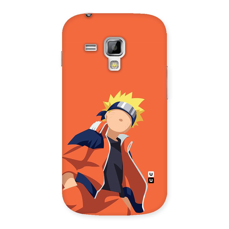 Naruto Uzumaki Minimalist Back Case for Galaxy S Duos