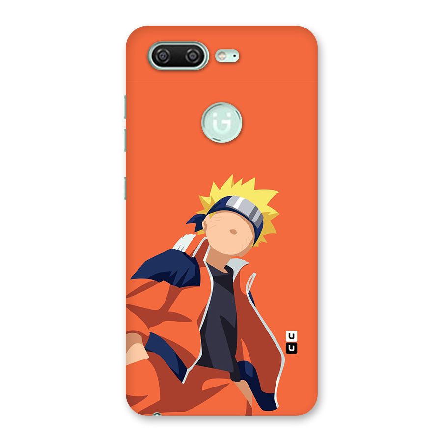 Naruto Uzumaki Minimalist Back Case for Gionee S10